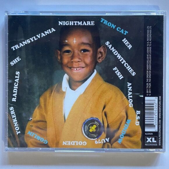 Tyler, The Creator – Goblin NEW SEALED Compact Disc, CD, XL Recordings, 2011 RAP - Picture 2 of 2